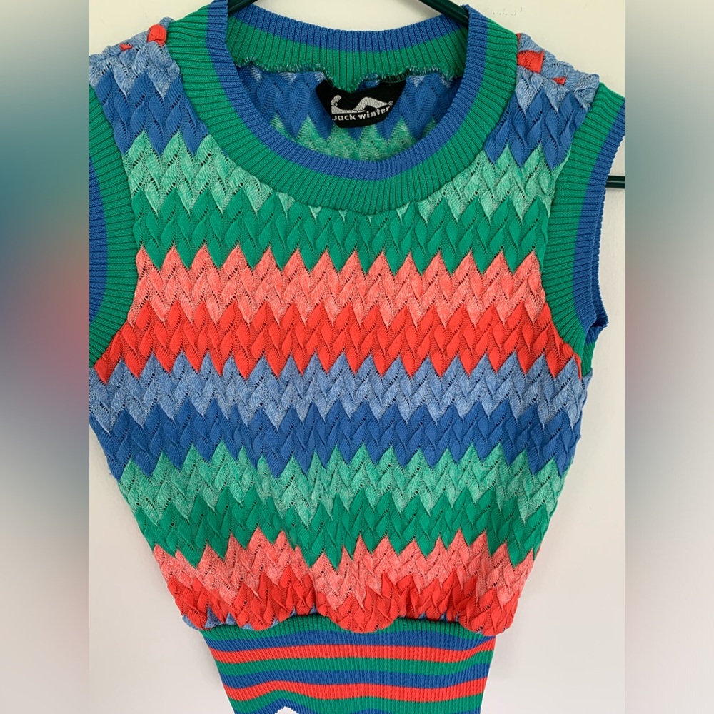 Unique Designed Colorful Top